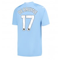 Fotbalové Dres Manchester City Kevin De Bruyne #17 Domácí 2023-24 Krátký Rukáv